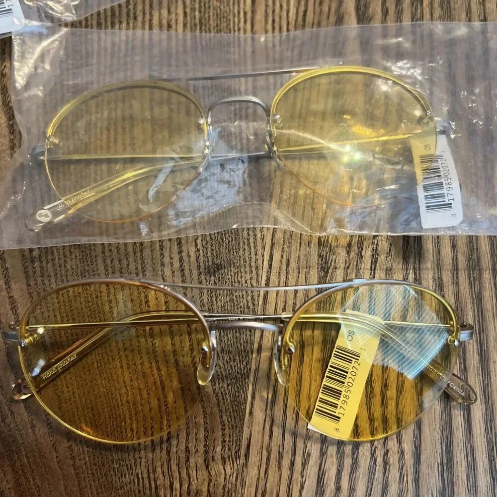 Garrett Leight Men's Sunglasses Beaumont Sun Gold Crystal